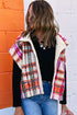 Mountain Trail Cozy Plaid Sherpa Fleece Sleeveless Puffer Vest
